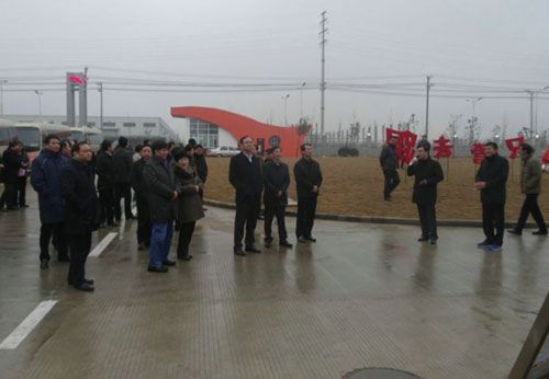 市工业招商引资和城镇建设观摩团到叶集观摩