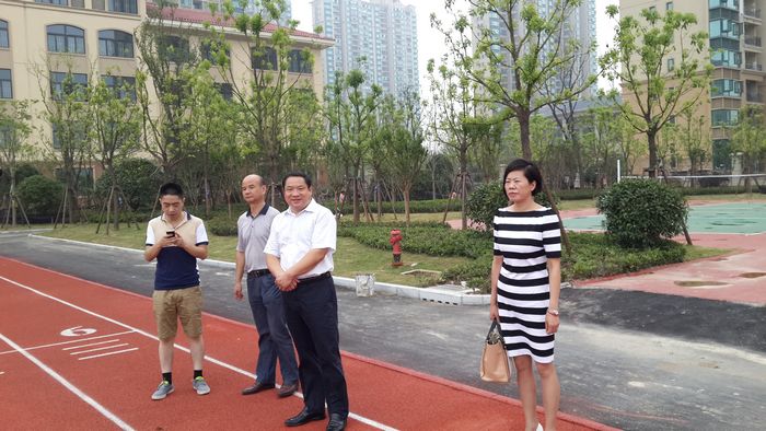 裕安区委书记陈社教深入城北小学西校区视察