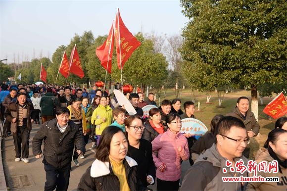 全民健身幸福六安 第十四届迎新春长跑活动开