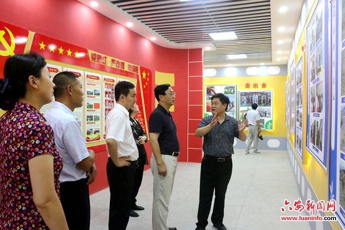 中组部党建研究杂志社副主编姚林楠深入金寨县