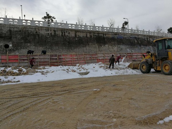 雪停天晴 我市积极组织水利民生工程雪后复工