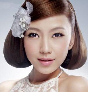 唯美新娘盘发给最幸福的你
