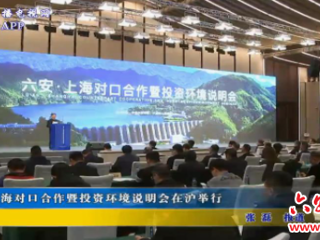 六安·上海对口合作暨投资环境说明会在沪举行