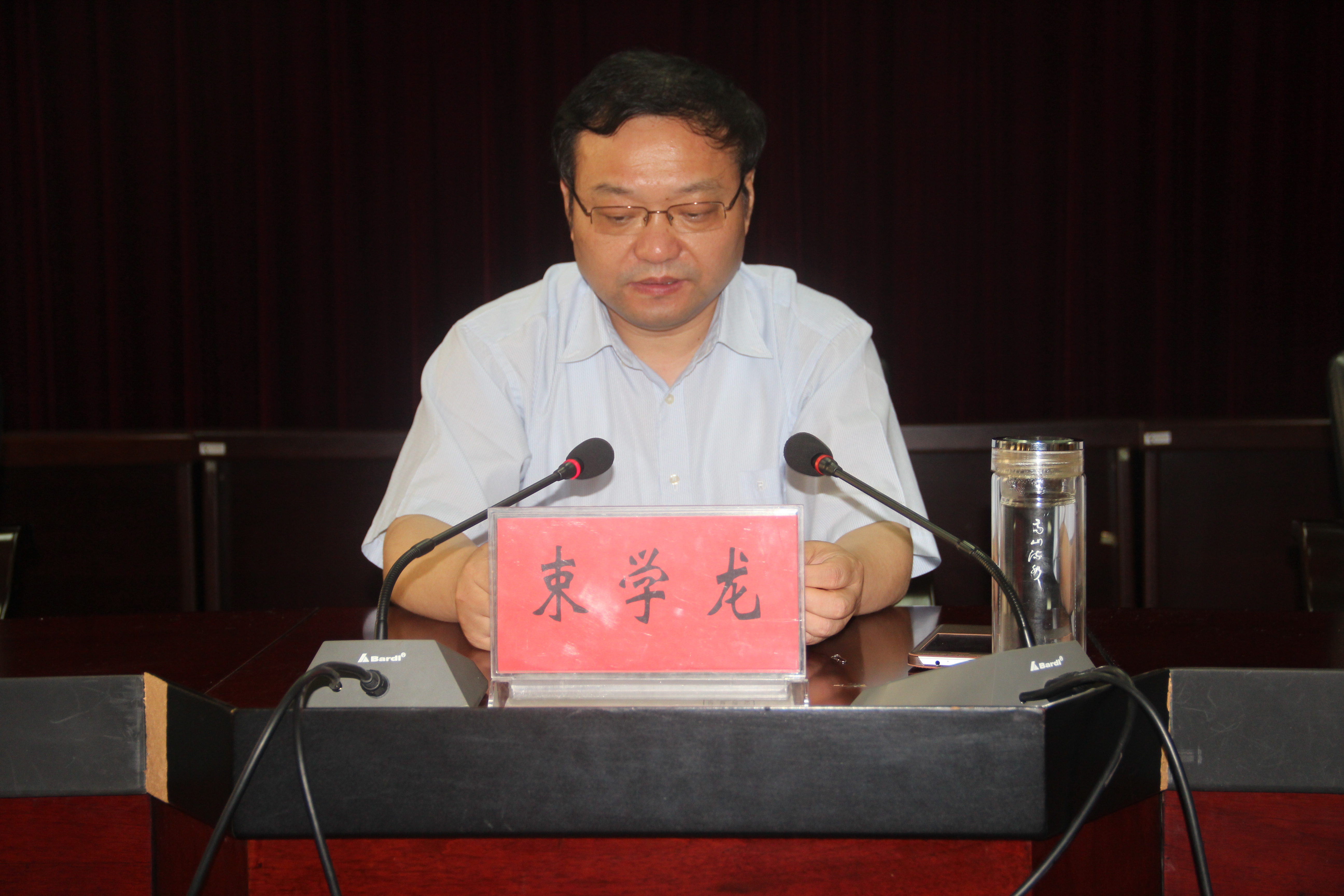 市领导到六安开发区开展2014年度"三项考核"工作