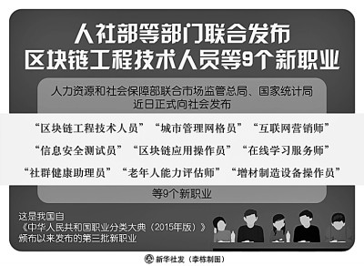 什么样的新职业能得到国家“认证”？看过来
