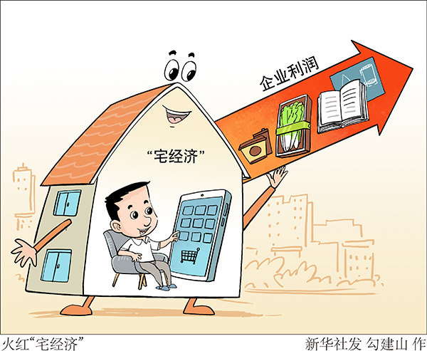 火红“宅经济”：意外崛起还是未来趋势？