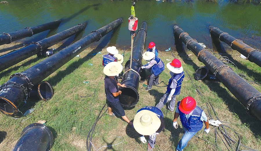 安徽省启动水毁水利工程修复和堵口复堤