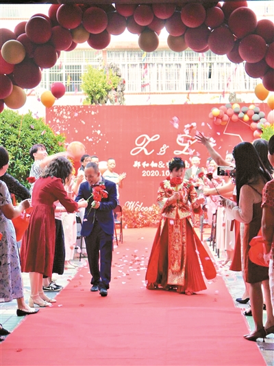 39年首个!福利院"闺女"出嫁了 "娘家"为她办婚礼