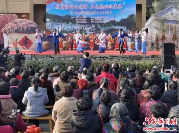 金寨县花石乡：脱贫播爱大湾情 文化振兴颂党恩