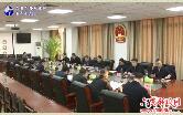 叶露中主持召开市政府党组会、党组理论学习中心组学习会