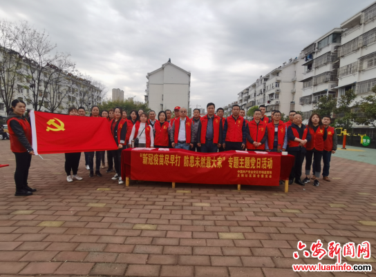 我为群众办实事 学践结合展风采 ----金安区市场监管局开展专题主题党日活动