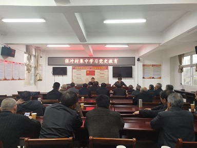 金寨县张冲乡张冲村“三步走”扎实推进党史学习教育