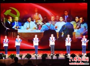 与儿街镇中心学校在庆祝建党100周年红色经典朗诵大赛中荣获佳绩
