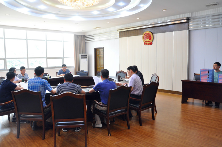 省政法队伍教育整顿驻六安指导组到裕安区法院督查指导工作