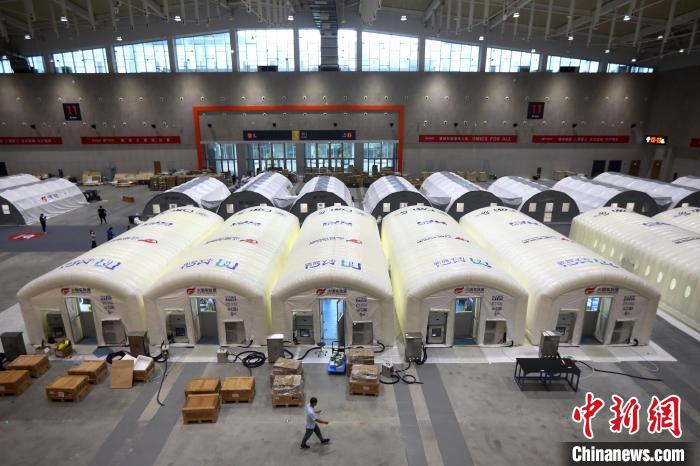 8000平方米南京“火眼”实验室正在搭建 单日核酸检测量可达200万人份