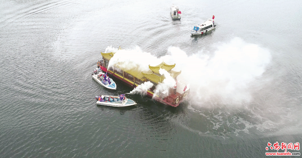 2021年六安市水上搜救应急演练在梅山水库成功举行