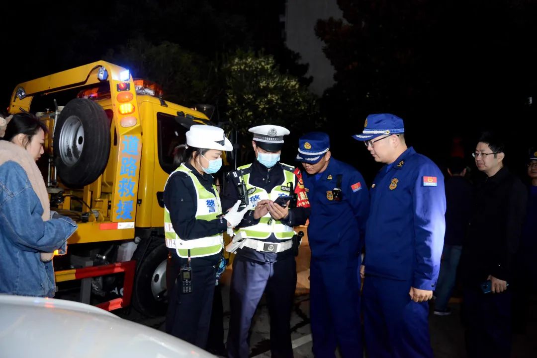 查处152辆！六安支队联合多部门持续开展“打通生命通道”夜查行动