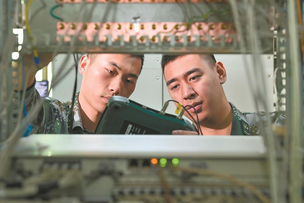 铁打的连队过硬的兵