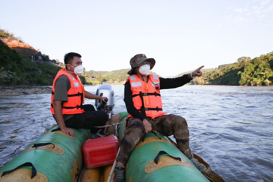 瑞丽江边的“守边人”