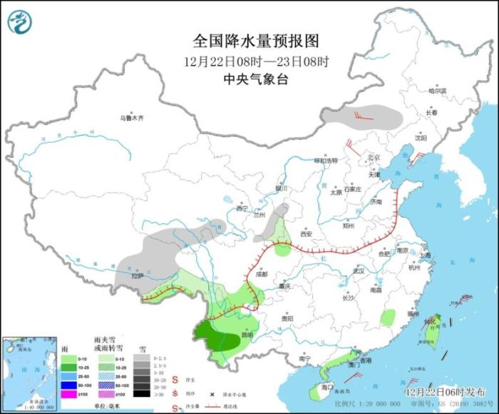 寒潮将影响我国中东部地区 四川盆地苏皖等地有大雾