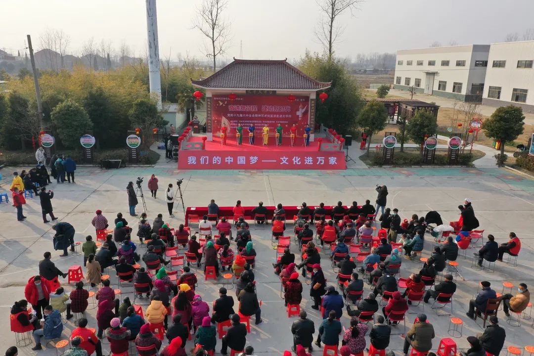 天长市杨村镇：文化志愿者 送戏进乡村