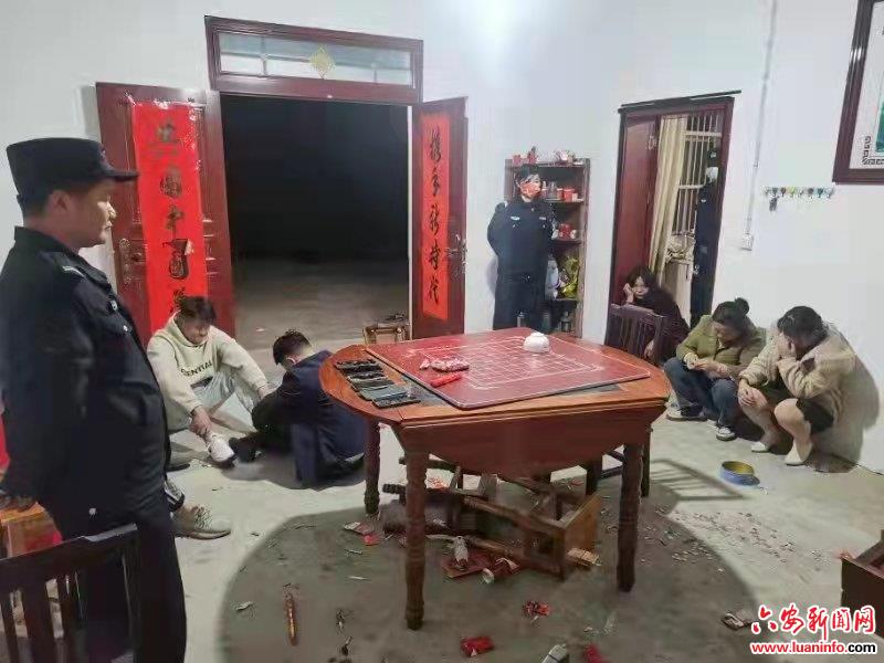 金寨县两派出所联合禁赌 重拳出击战果斐然