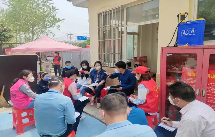 顺河镇“五朵金花”绽放在城南的“疫”线上