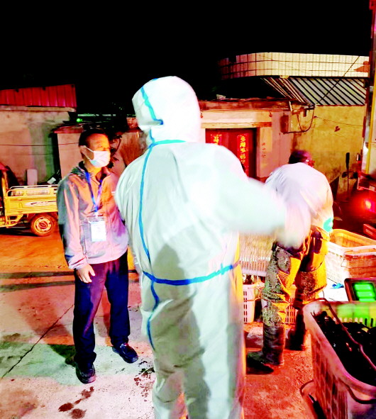 凌晨三时售虾忙