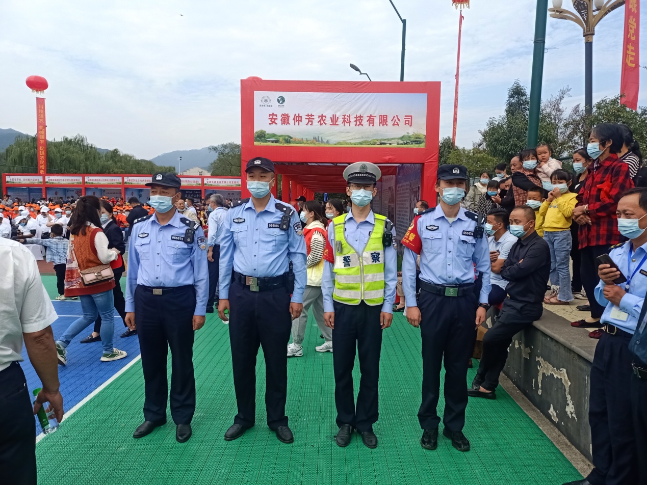 铁冲派出所：为丰收节保驾护航