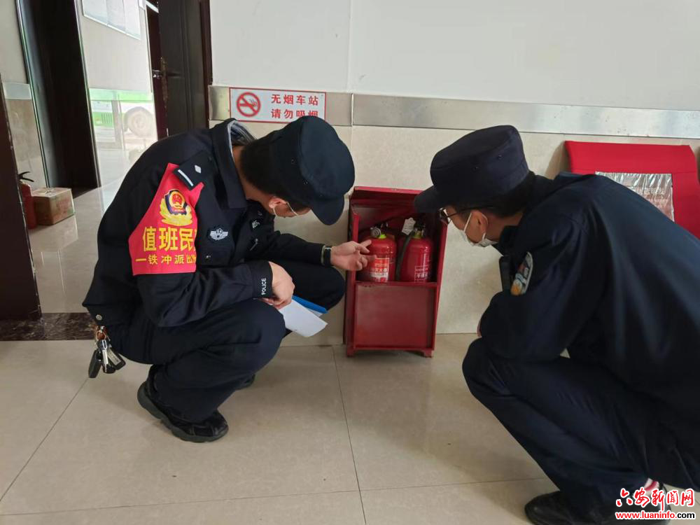 铁冲派出所开展：加油站安全检查