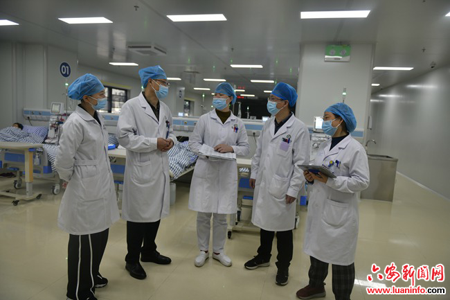 花园河畔中医人一一走进霍山县中医院上土市院区血液净化中心