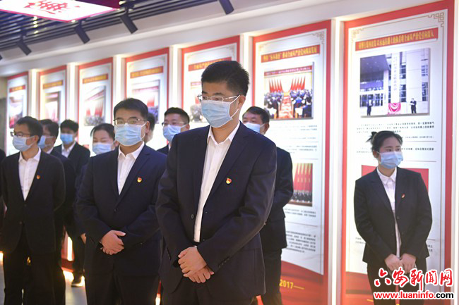 霍山县漫水河镇组织党员干部赴县党风廉政教育基地参观