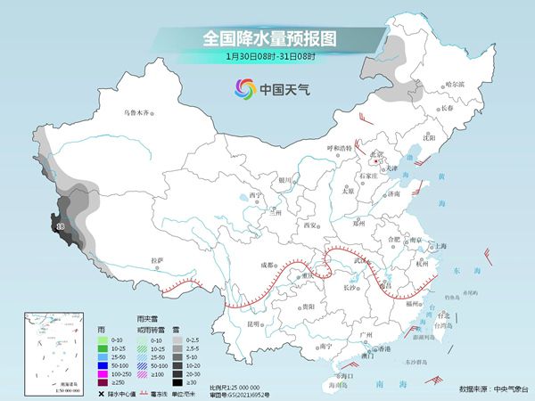 全国大部掀起升温潮江南暖如春 西藏西南部较强降雪持续