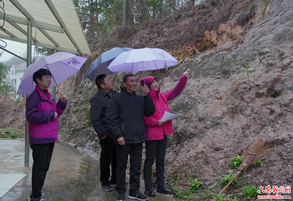 六安市扎实做好地质灾害汛前调查工作