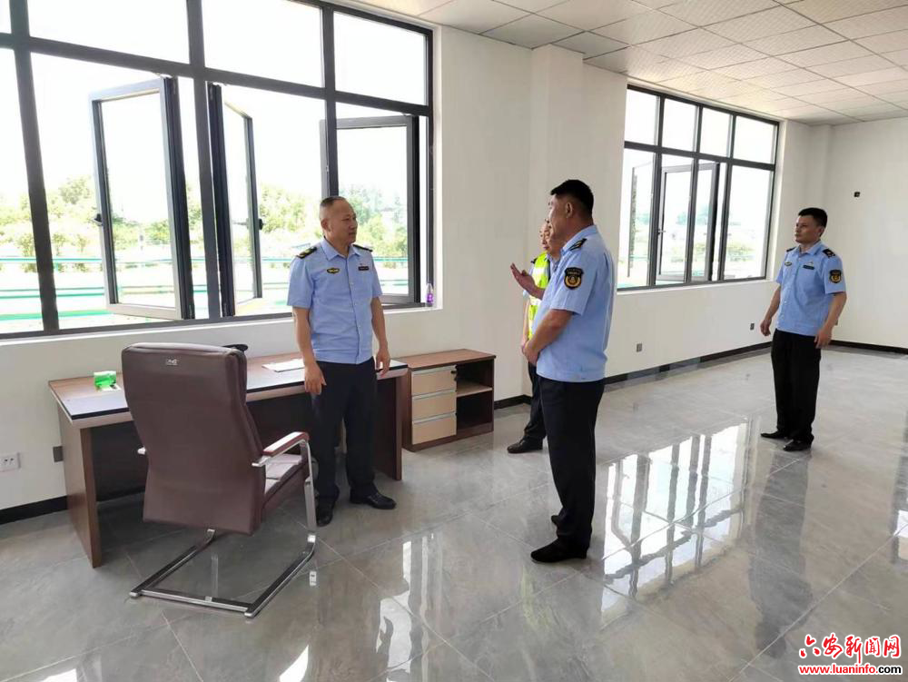 六安S329治超点启用  杨小店超限超载检测站开启一站两点治超模式