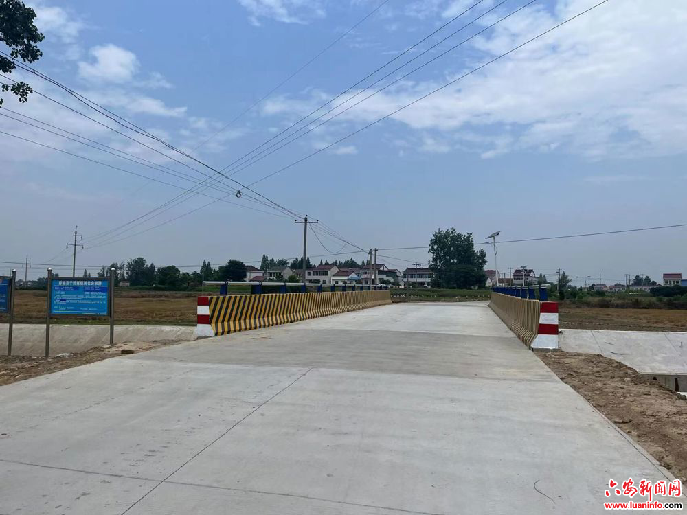 舒城县干汊河镇：积极修建便民桥  方便出行暖民心