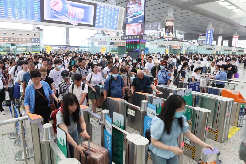 长三角铁路端午小长假三天发送旅客超900万人次