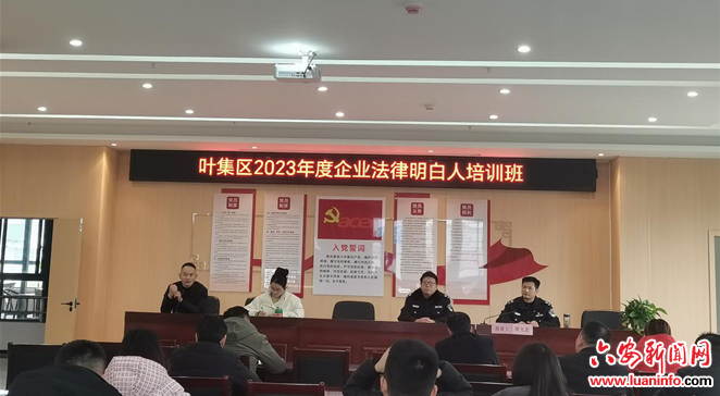 叶集区司法局开展“法治暖民心”系列活动 