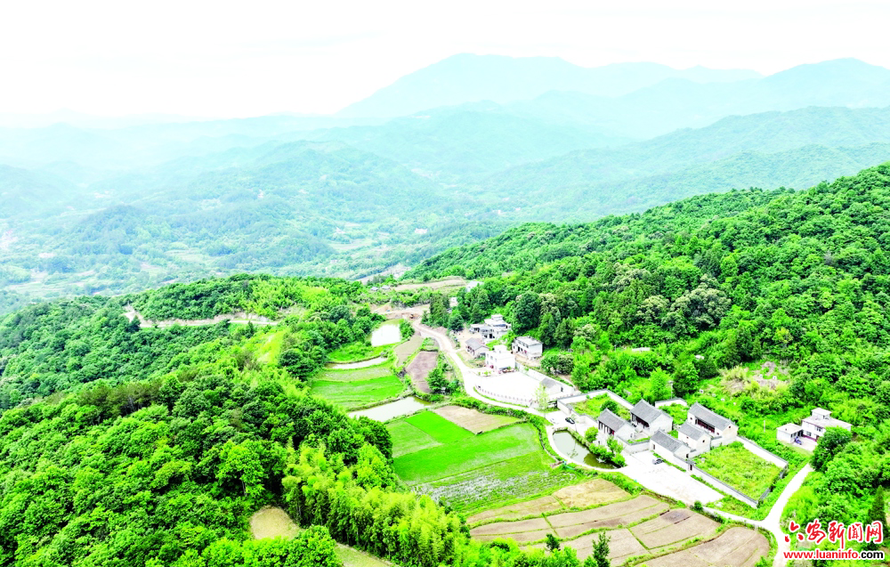 笔架山上，星火耀深山 