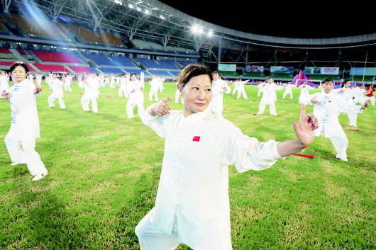 全民“热炼”　活力拉满