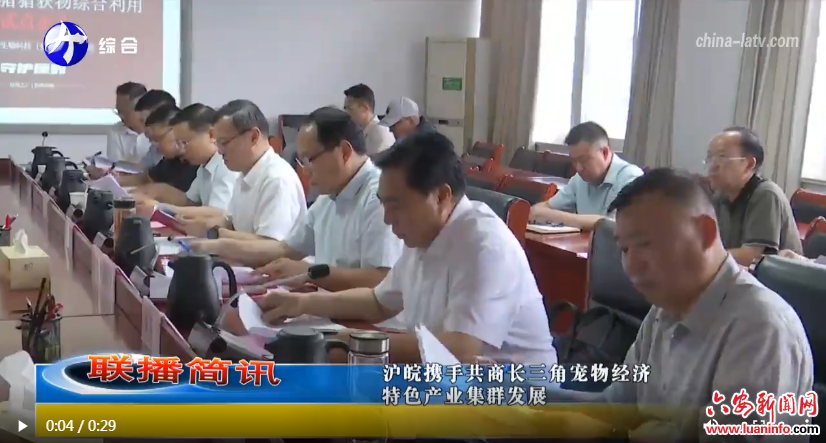 沪皖携手共商长三角宠物经济 特色产业集群发展