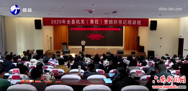 舒城县举办党建品牌优秀案例评选活动