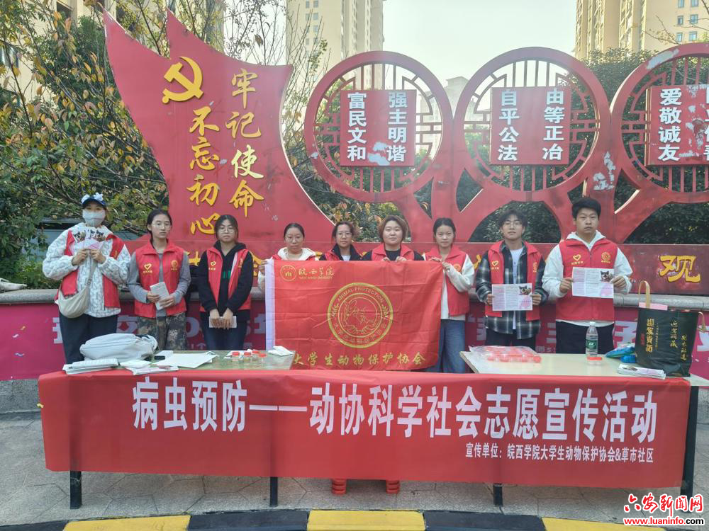 西市街道草市社区：文明养犬病虫预防 志愿服务温暖人心