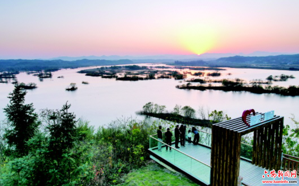 生态淠河冬景醉人