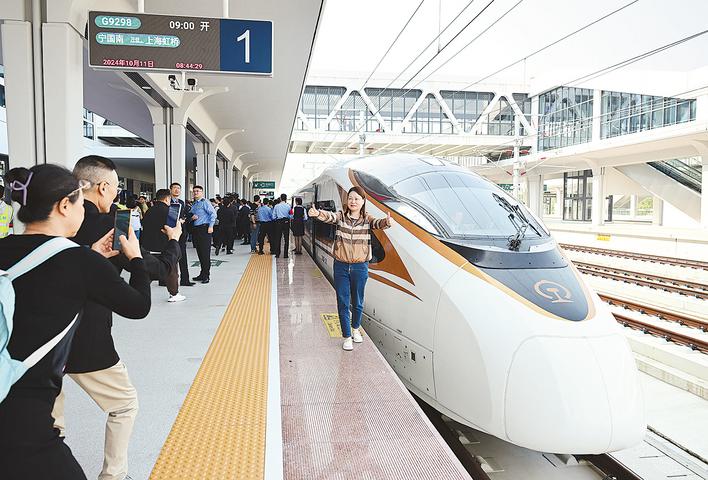 安徽省高铁运营里程居长三角第一位