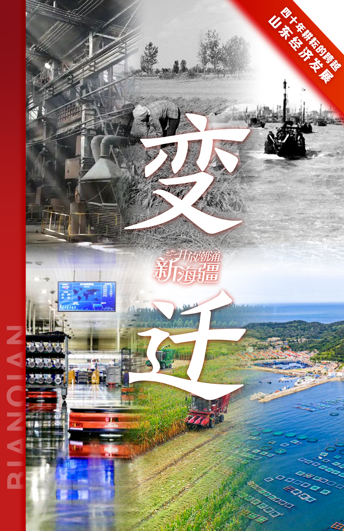 组图 | 山东沿海城市四十年变迁之经济发展篇