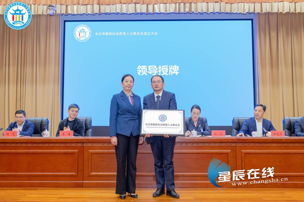 凝聚“新”力量！长沙市新的社会阶层人士联合会成立