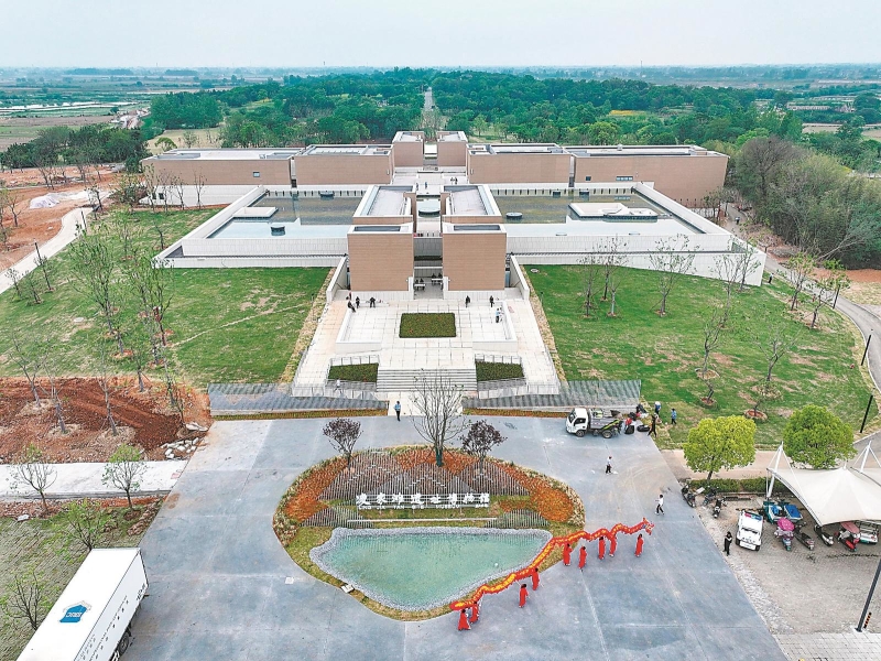 这座博物馆细述“辉煌凌家滩”