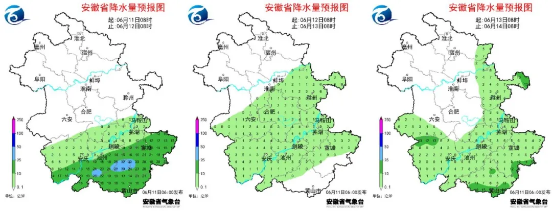 安徽最高气温40℃！中雨、大雨即将抵达