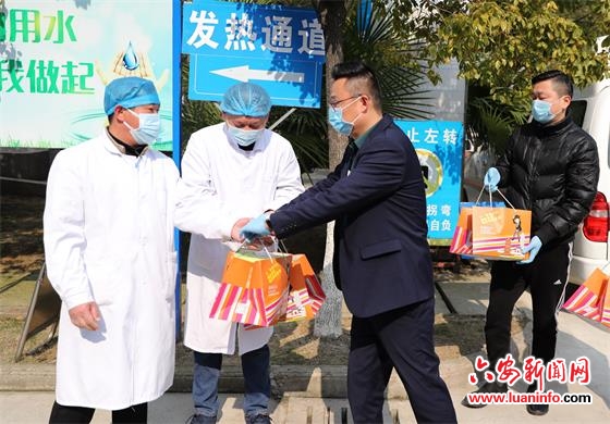 餐饮企业为疫情防控一线免费送餐